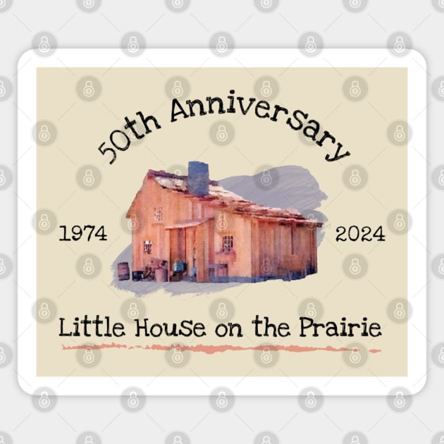 Little House on the Prairie 50th Anniversary Sticker by Neicey